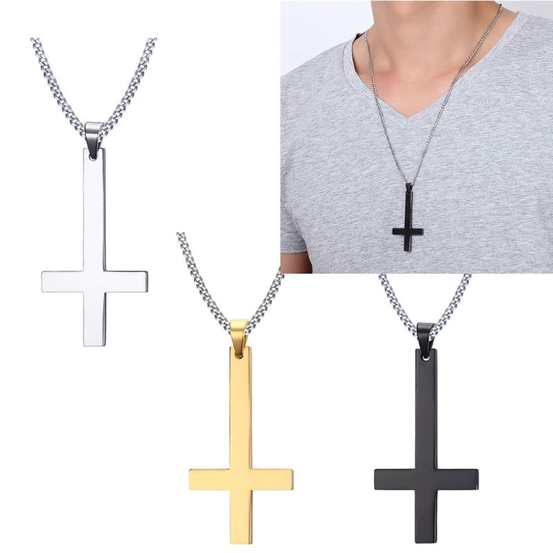 Emo Cross Necklace